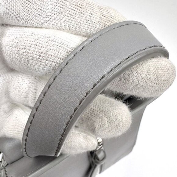 Loewe Convertible Backpack Small Nylon Calf Gray